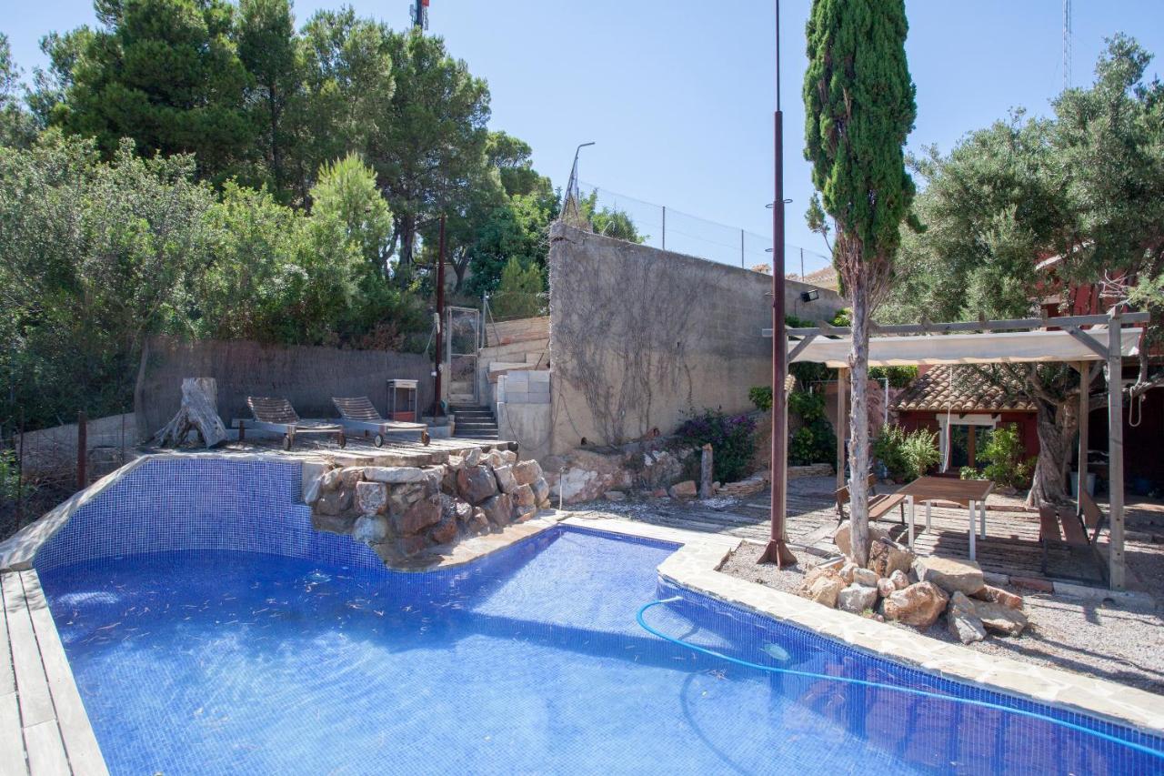 Ca Carmela, Casa Con Encanto Con Piscina "Parque Natural Sierra Calderona" Валенсия Екстериор снимка