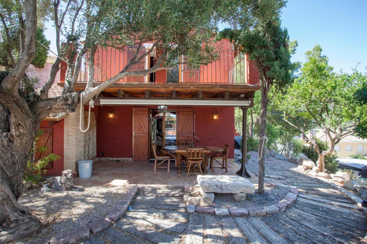 Ca Carmela, Casa Con Encanto Con Piscina "Parque Natural Sierra Calderona" Валенсия Екстериор снимка